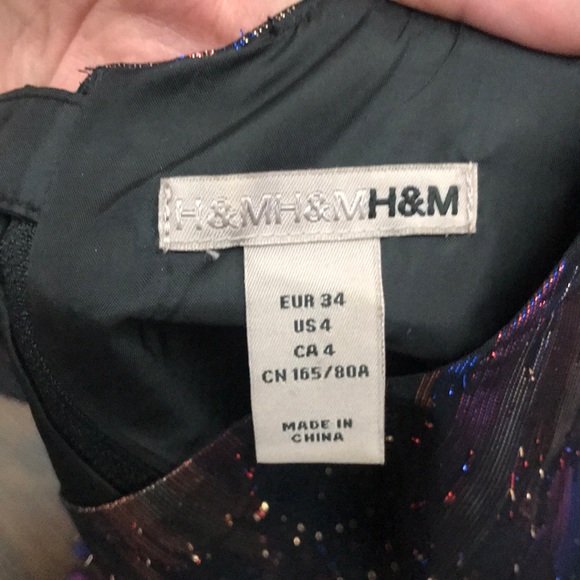 Mini metallic dress - Picture 3 of 6